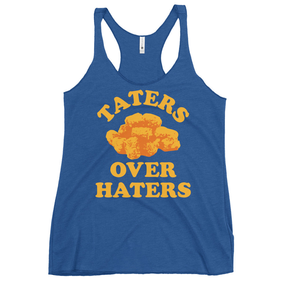 Taters Over Haters Women's Racerback Tank
