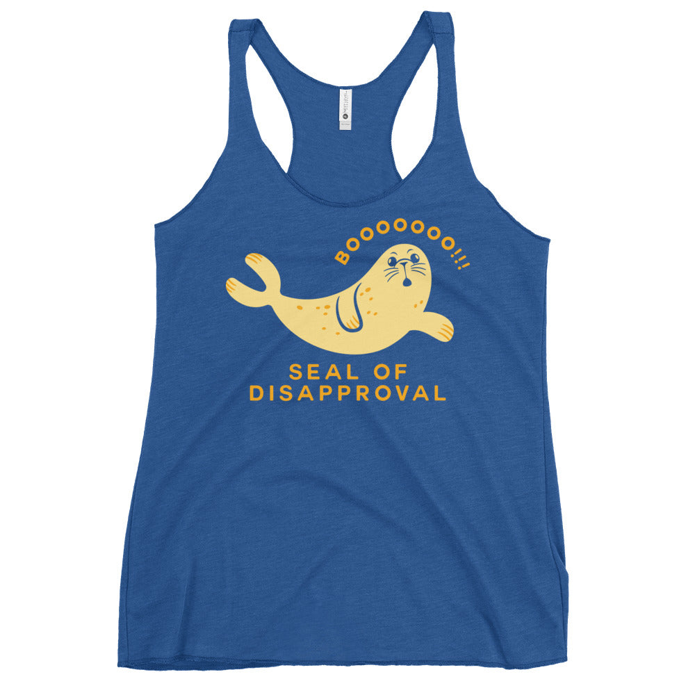 Seal Of Disapproval Women's Racerback Tank