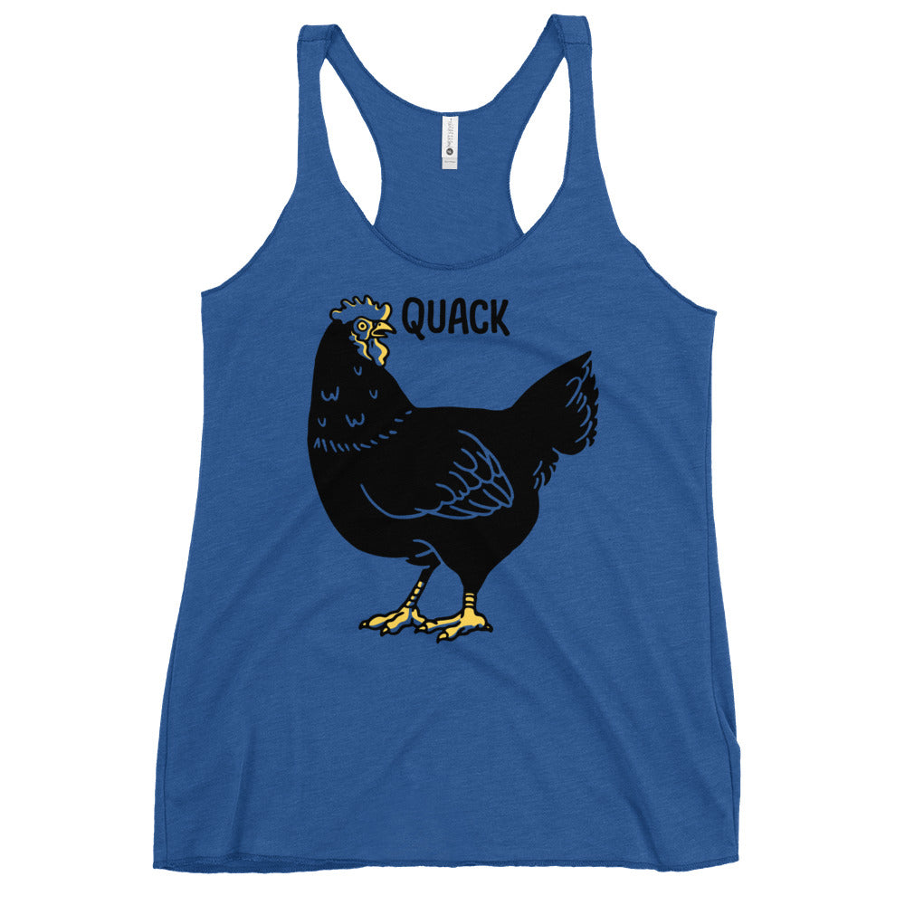 Quack Bird Women's Racerback Tank