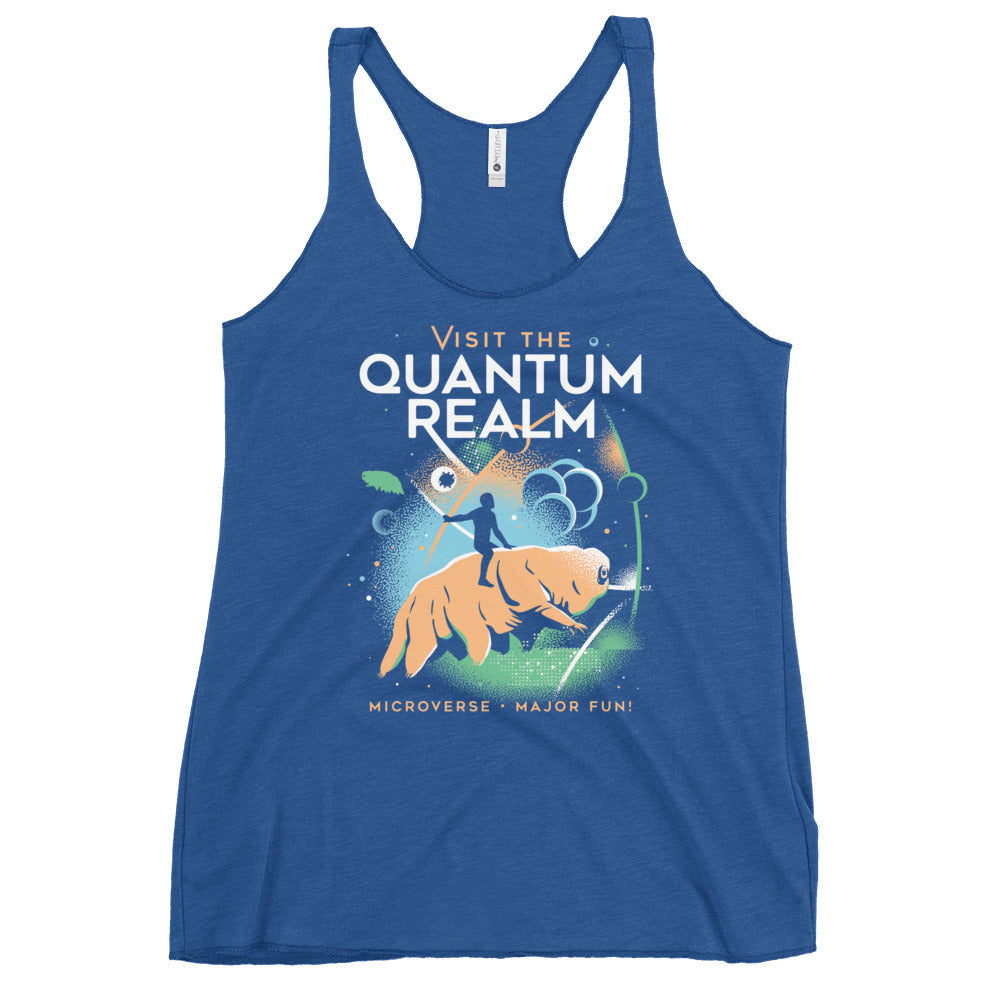 Visit The Quantum Realm Women's Racerback Tank