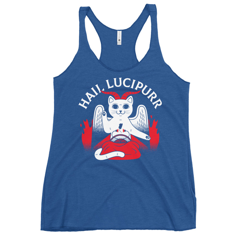 Hail Lucipurr Women's Racerback Tank