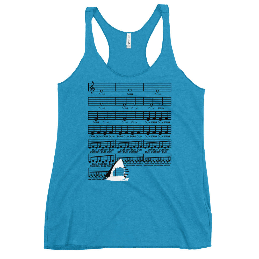 Swimming Theme Women's Racerback Tank