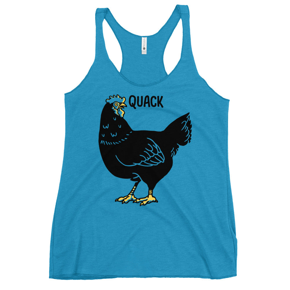 Quack Bird Women's Racerback Tank