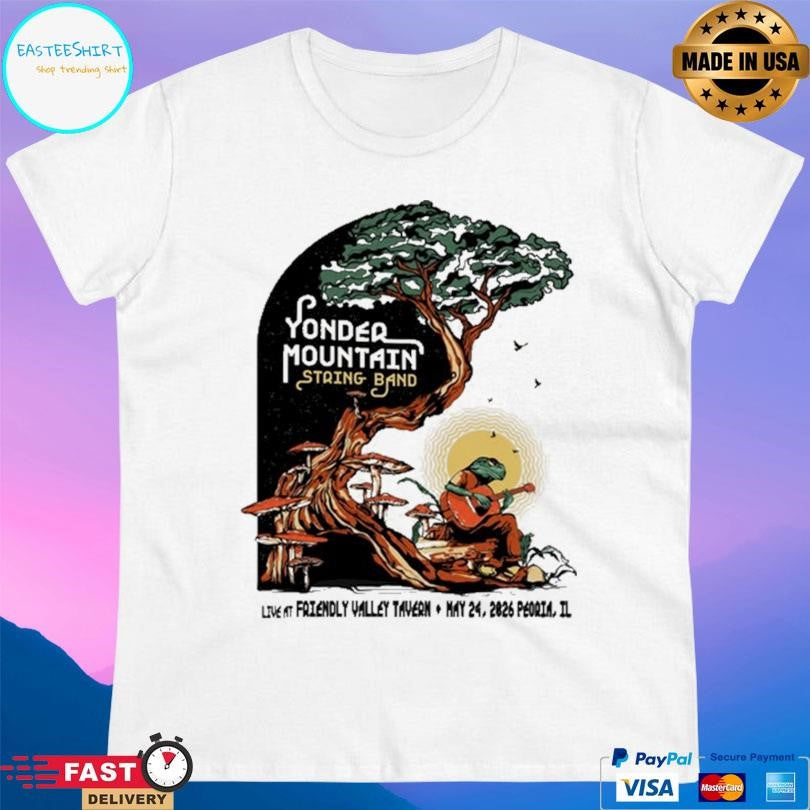 Yonder Mountain String Band Tour Peoria Il 05 24 2026 Shirt Unisex