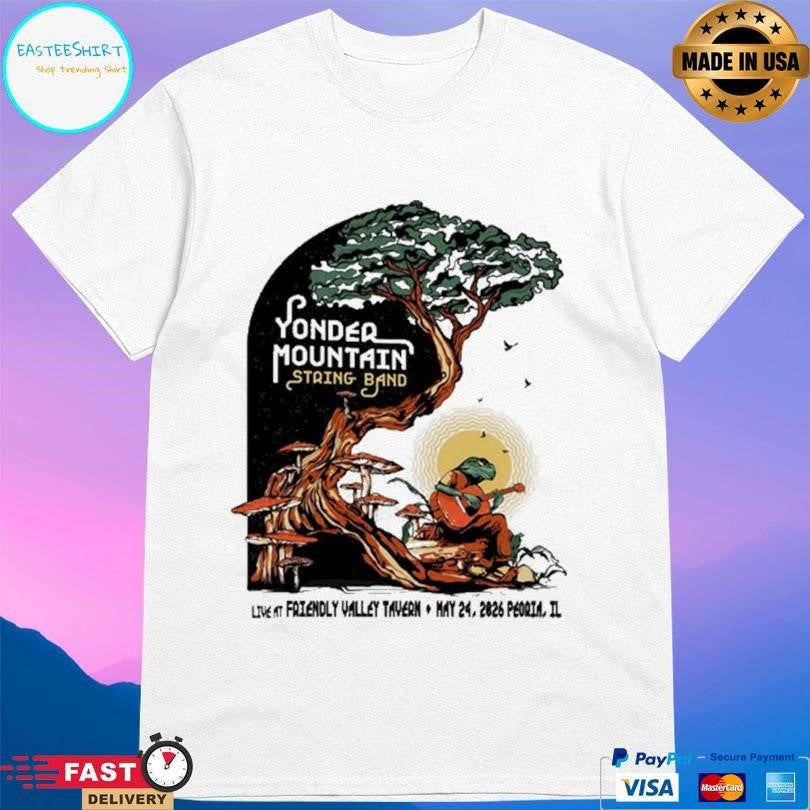 Yonder Mountain String Band Tour Peoria Il 05 24 2026 Shirt Unisex