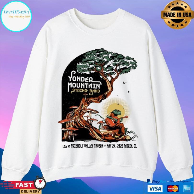 Yonder Mountain String Band Tour Peoria Il 05 24 2026 Shirt Unisex
