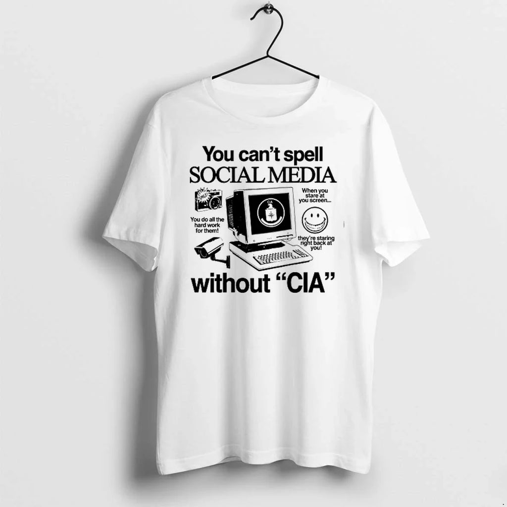 You Cant Spell Social Media Without Cia 0 Tshirts Sweater Unisex