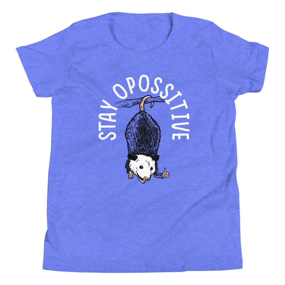 Stay Opossitive Kid's Youth Tee