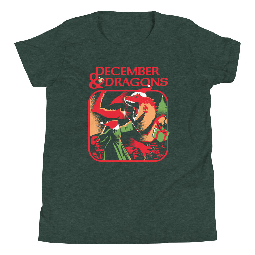 December & Dragons Kid's Youth Tee