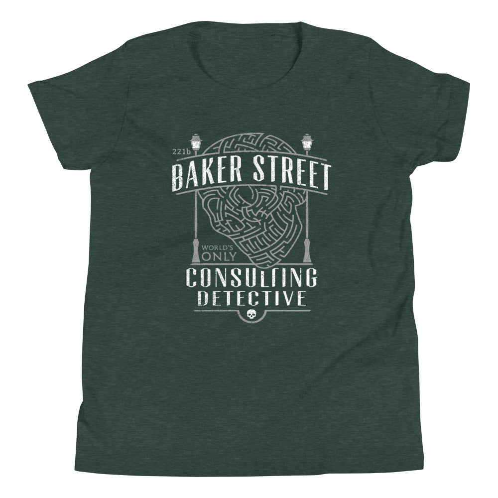 Baker Street Consulting Detective Kid's Youth Tee
